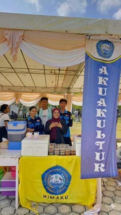 Bangun Semangat Akuapreneur, Mahasiswa Gelar Bazar Produk Perikanan