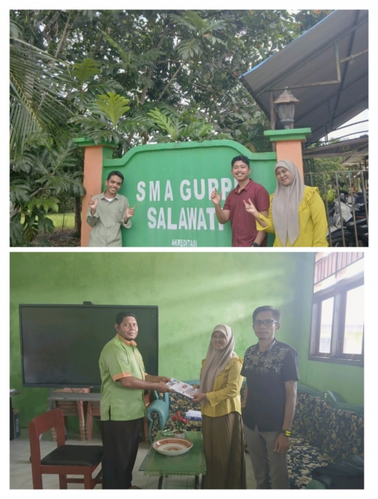 Dosen Program Studi Akuakultur Bersama Dosen Fakultas Pertanian Gelar Sosialisasi Program Studi di Sekolah-Sekolah Kabupaten Sorong