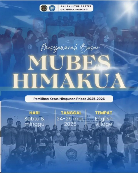 Himpunan Mahasiswa Akuakultur melakukan Mubes 2025/2026
